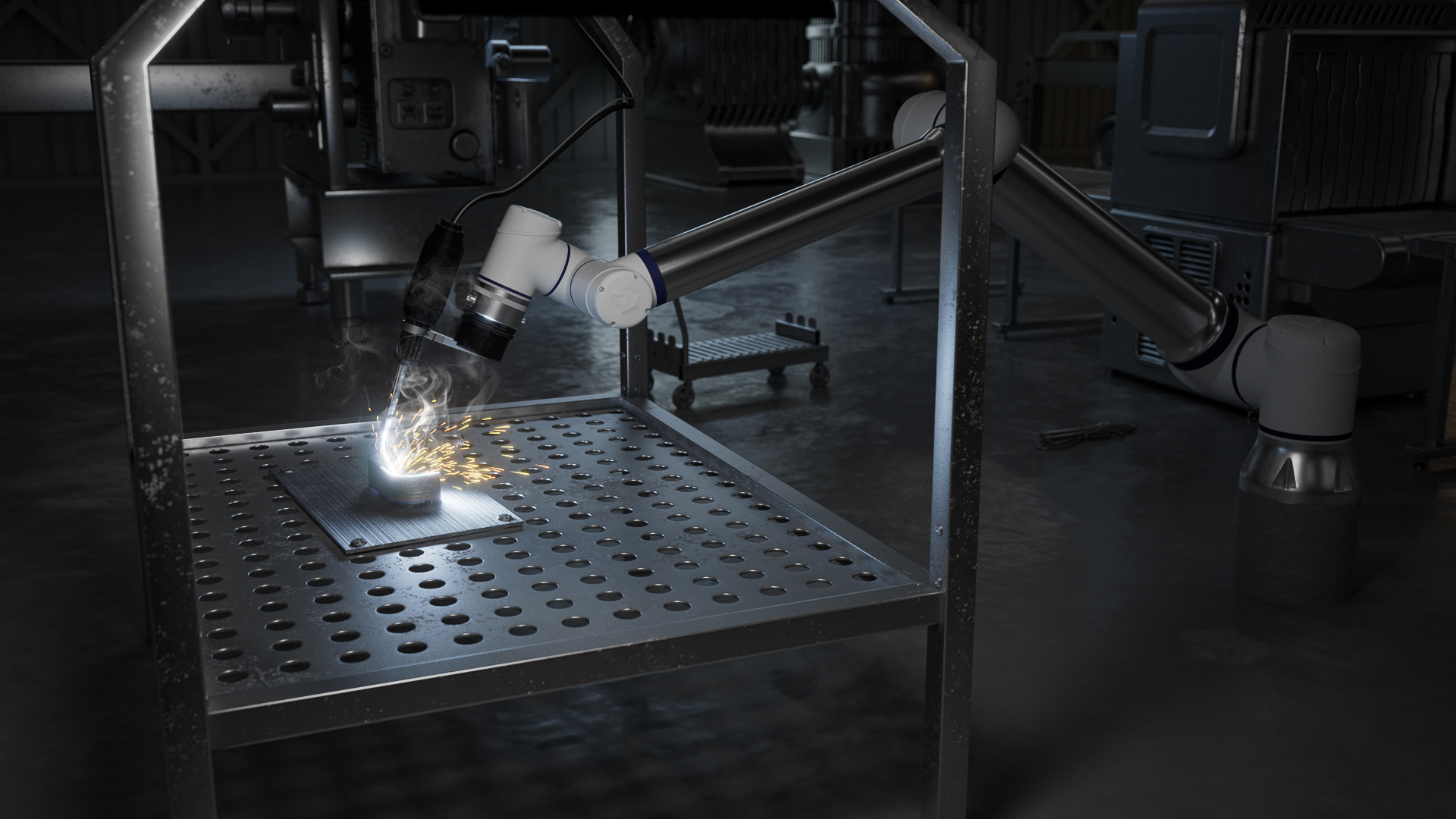 CO<sub>2</sub> 용접 자동화 로봇 - 상세